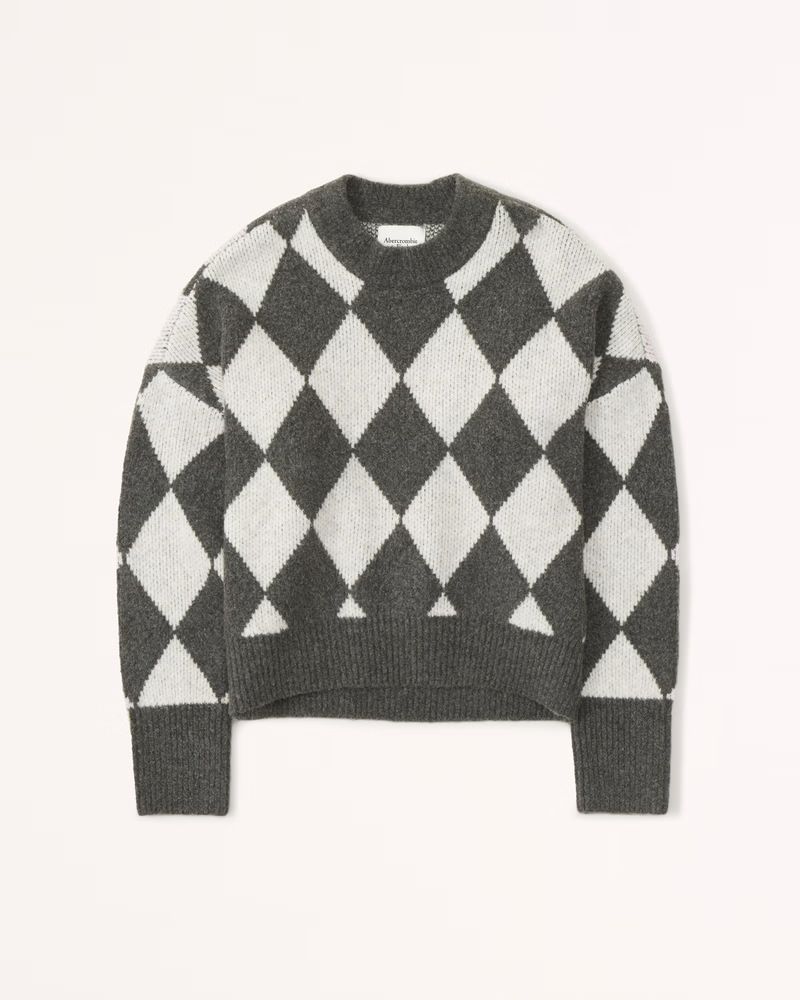 Pattern Classic Crew Sweater | Abercrombie & Fitch (US)