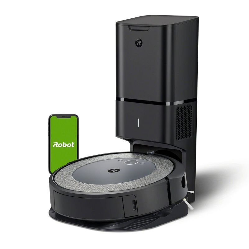 iRobot Roomba i3+ EVO (3550) Wi-Fi Connected Self-Emptying Robot Vacuum - Black &#8211; 3550 | Target