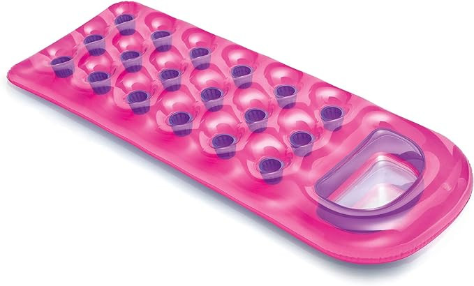 Intex Suntanner 18 Pocket Single Person Inflatable Swimming Pool Beach Lounge Floating Raft with ... | Amazon (US)