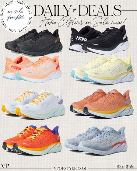 Favorite running/workout shoe is on sale now. The hoka one Clifton style on sale for $111 in a ton of colors
Hoka tennis shoes
Hoka running shoes
Hoka workout shoes 
Workout wear


#LTKsalealert #LTKFind #LTKfit