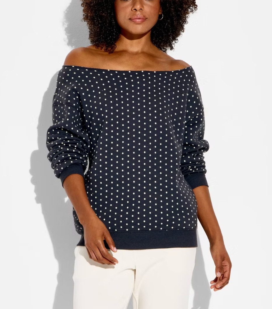 My daughter bought the cutest pullover sweatshirt. It’s very flattering on and has pockets! 💫

#LTKootd