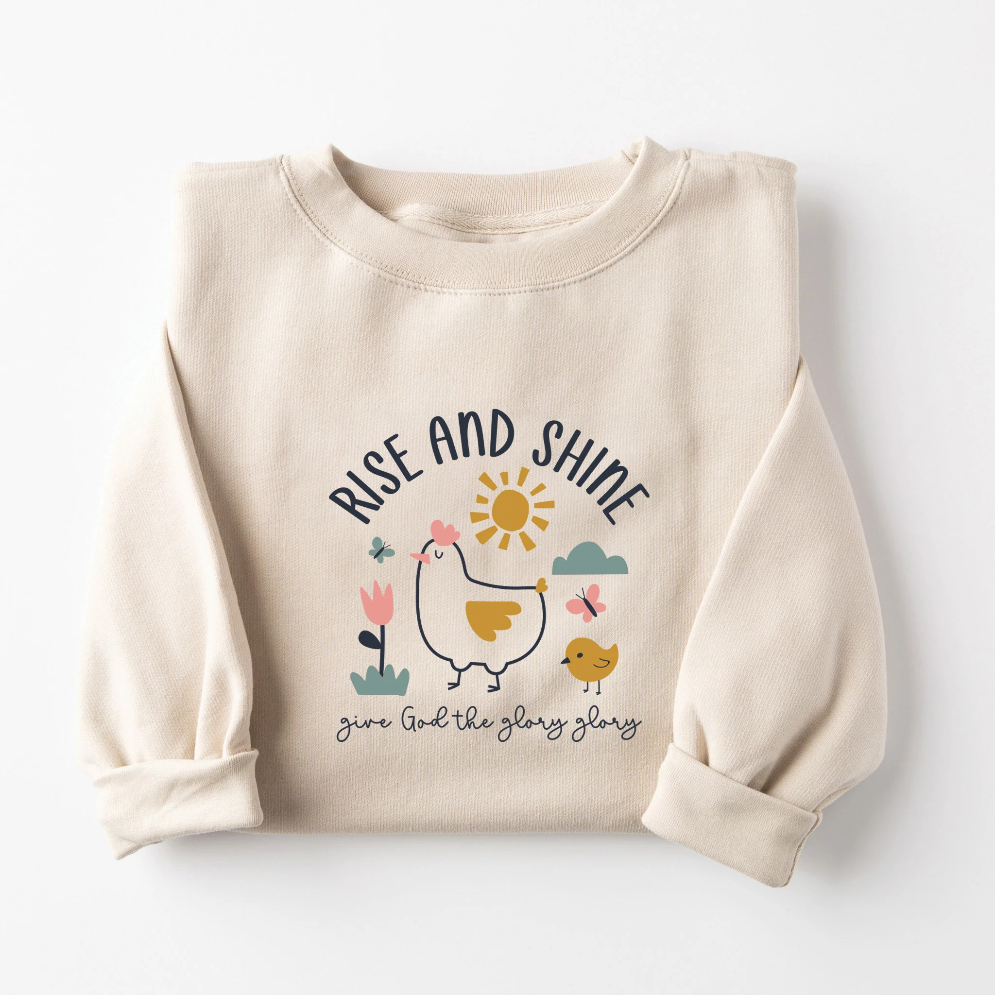 Rise and Shine Sweatshirt | Love in Faith