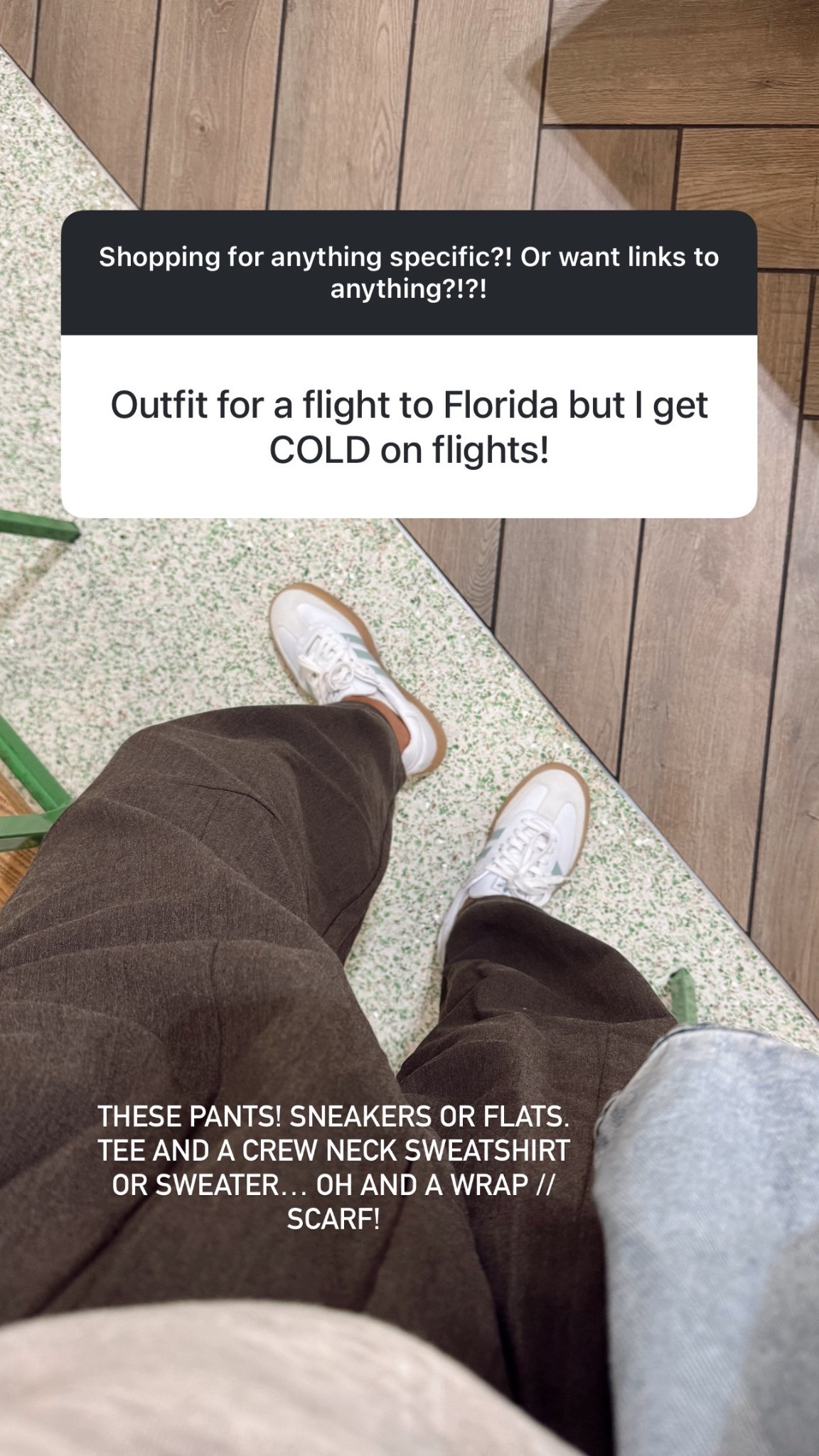 Travel outfit idea 