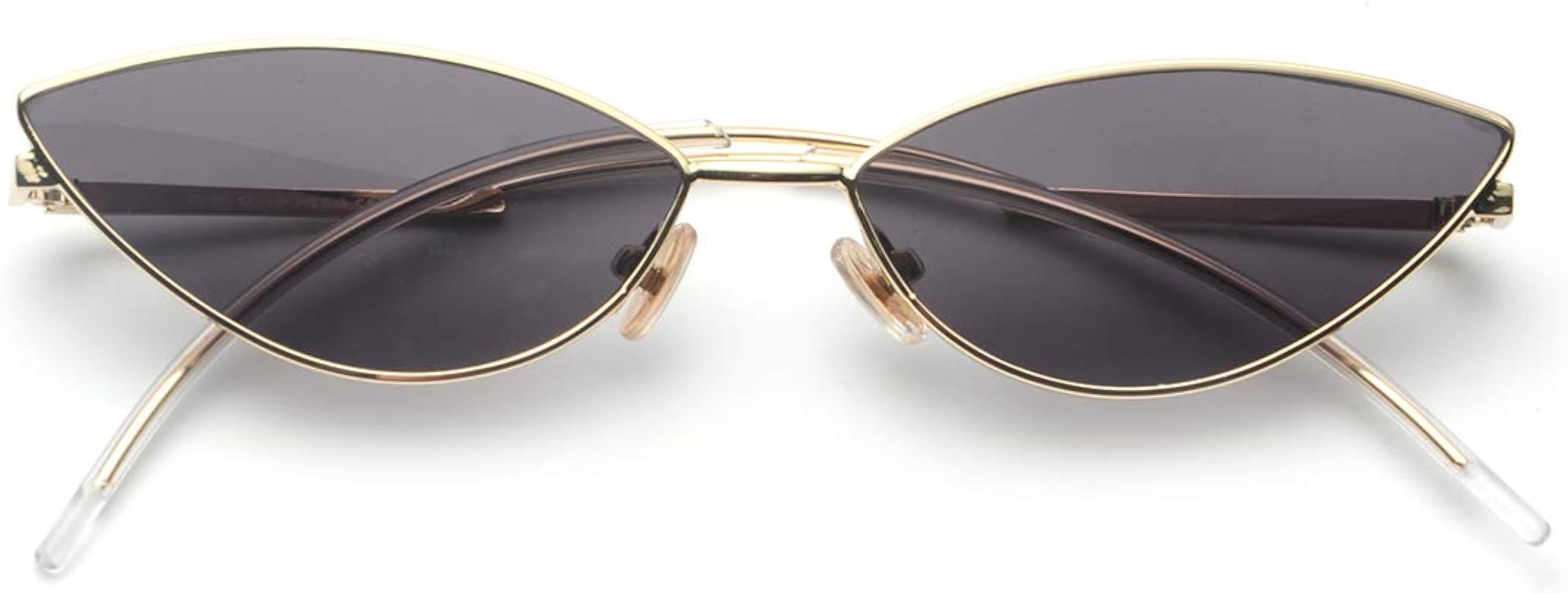 FEISEDY Fashion Designer Sunglasses Retro Small Petals Shape Arc Temple Design B2298 | Amazon (US)