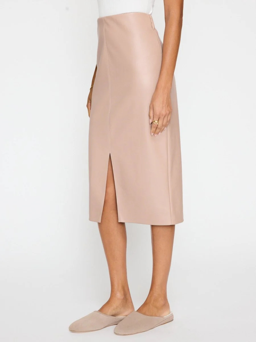 Women's Esme Skirt in Cognac | Brochu Walker | Brochu Walker