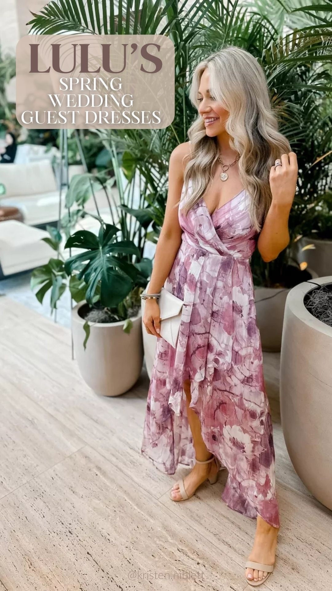 If you have a spring wedding to attend, Lulu’s is the perfect place to shop for wedding guest dresses! They have the cutest silhouettes and patterns that are perfect for the spring. 🌸

#LTKFindsUnder100 #LTKSeasonal #LTKPetite
