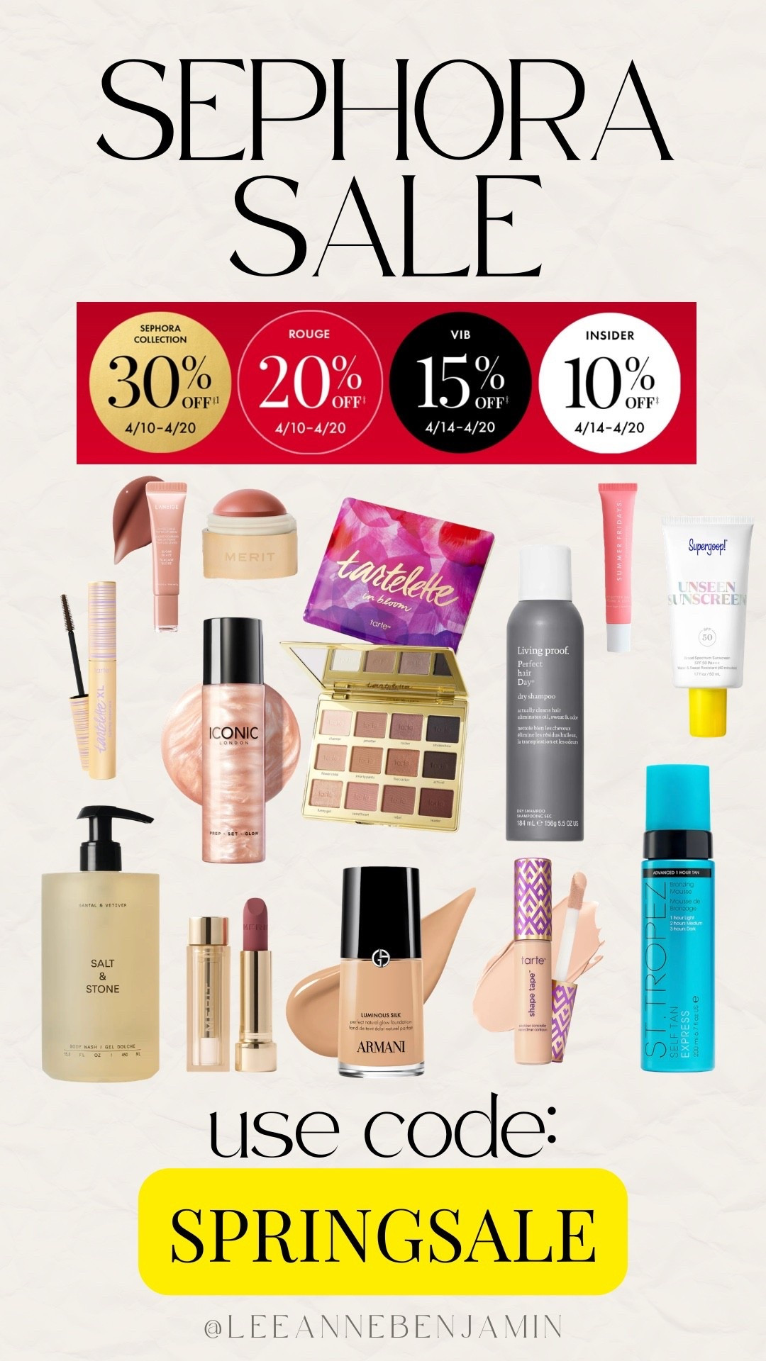 Use code SPRINGSALE to receive up to 30% off! 

#LTKSaleAlert #LTKselfcare #LTKBeauty