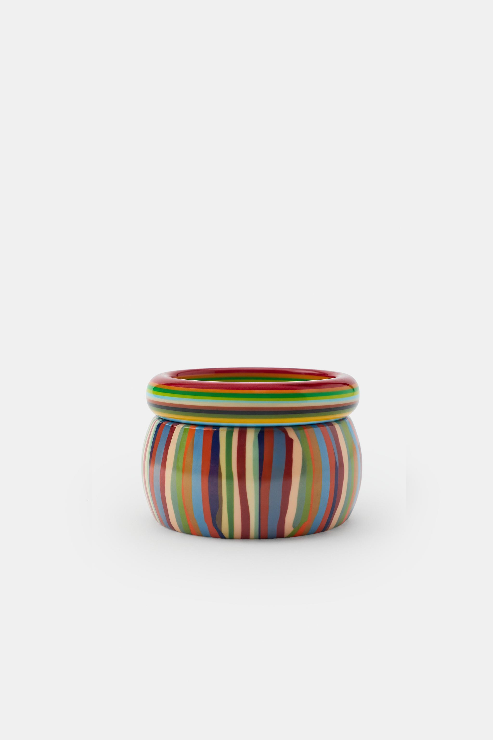 TWO-PACK OF RESIN STRIPED BRACELETS | Zara US