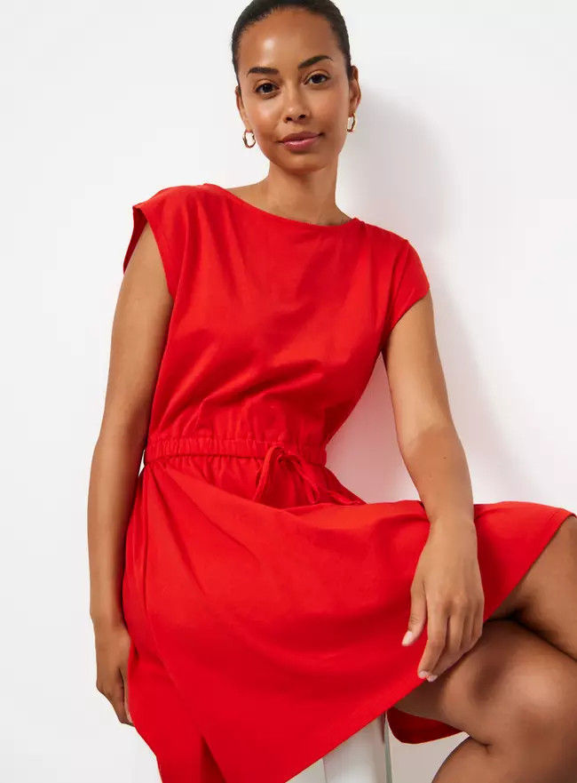 Buy Red Jersey Mini Summer Dress 24 | Mini | Tu | Tu Clothing