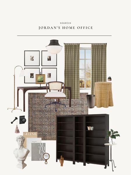 Jordan’s home office sources… get the look. Perfect palette and design plan for fall! 

#LTKSeasonal #LTKhome #LTKfindsunder100