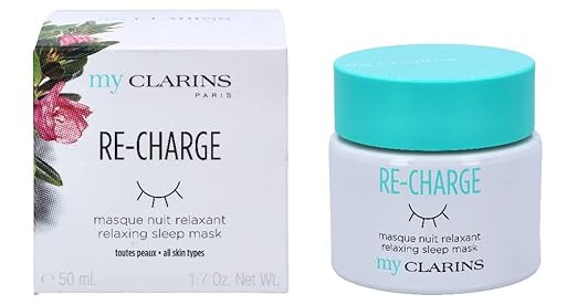 My Clarins Re-Charge Relax Sleeping Mask | 2-In-1 Hydrating and Plumping Night Cream Or Overnight... | Amazon (US)