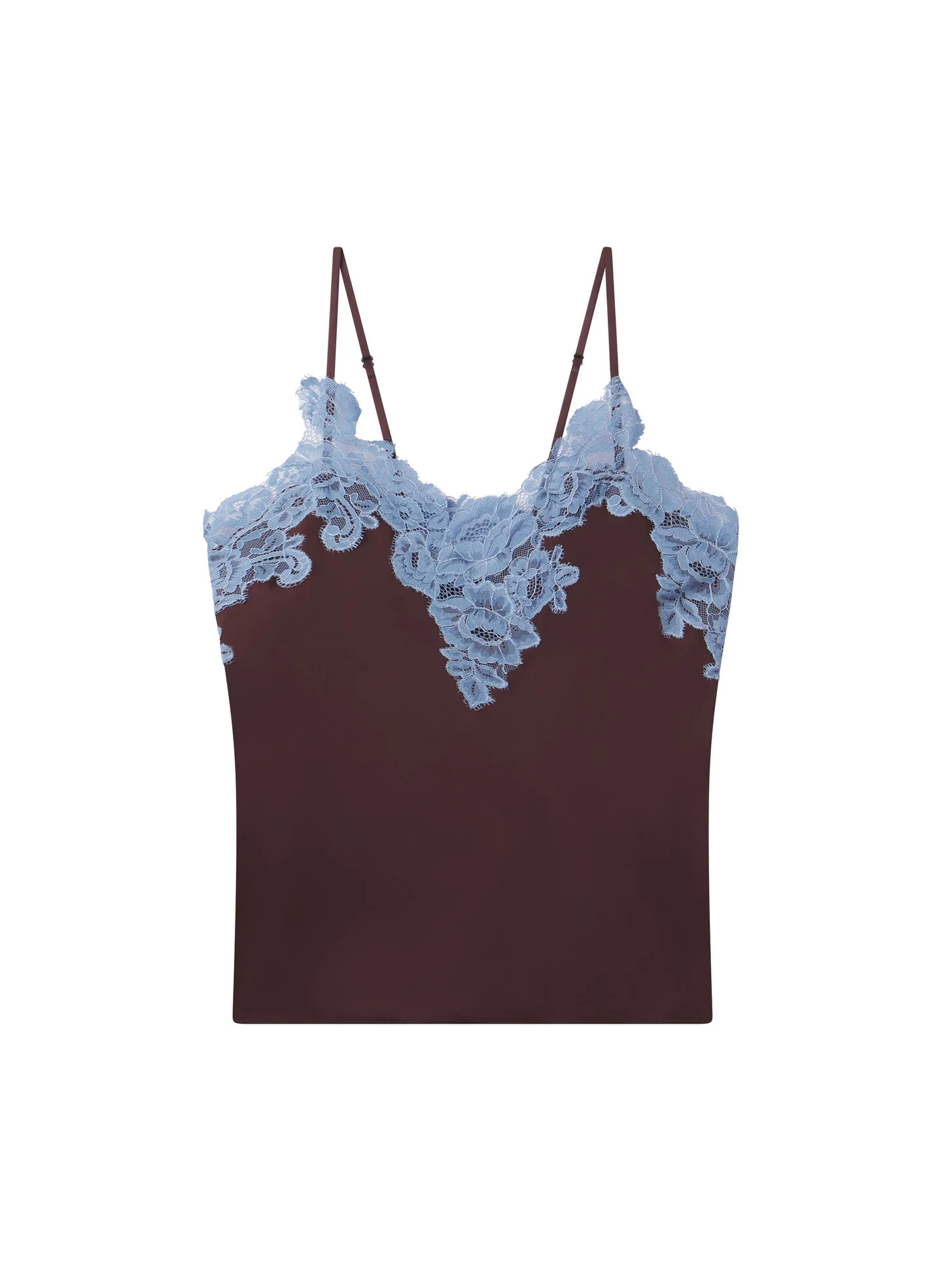 Hana Satin and Lace Camisole Top | A.L.C
