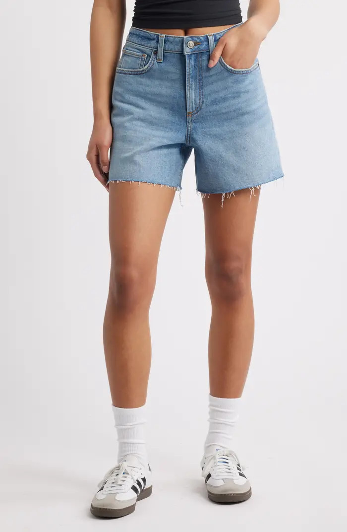 '90s High Waist Cutoff Denim Shorts | Nordstrom