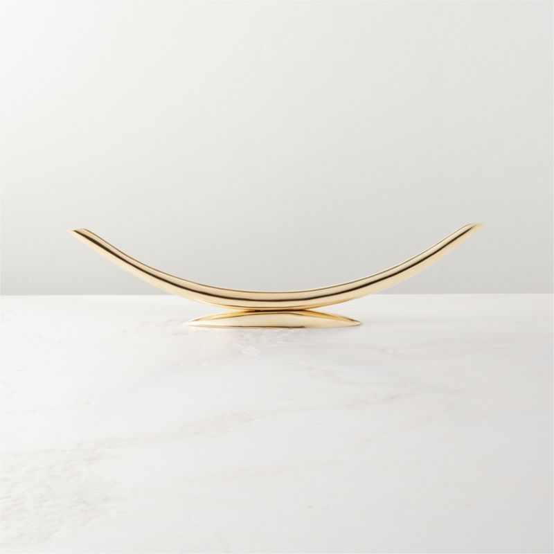 Olympia Brass Incense Holder | CB2 | CB2