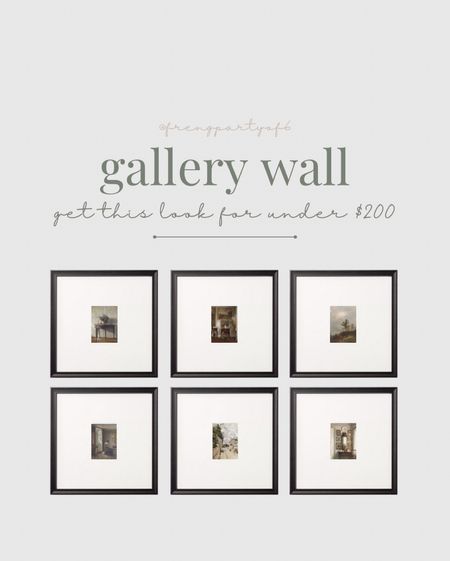 Large gallery wall with square frames for under $200, including the art! This is perfect over a dresser in a bedroom, over a sofa on a blank wall, or in an entryway. 

Moody gallery wall, living room, entryway 

#LTKhome #LTKsalealert #LTKstyletip