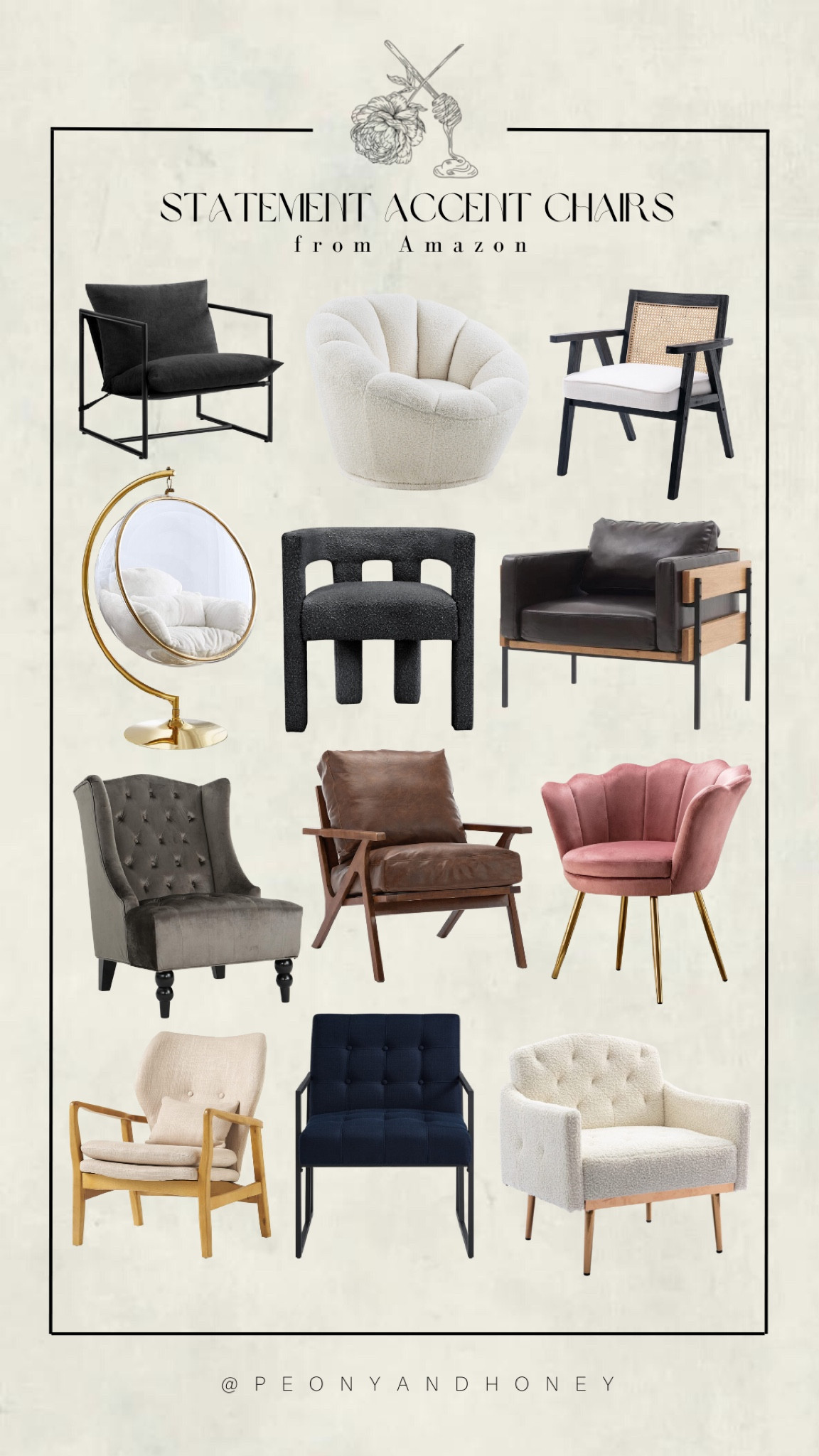 Check out these statement living room accent chairs for your home! #competition #accentchair #Accentchairs #chair #armchair #livingroom #furniture #livingroomfurniture #amazonfinds #founditonamazon #amazonhome 

#LTKFind