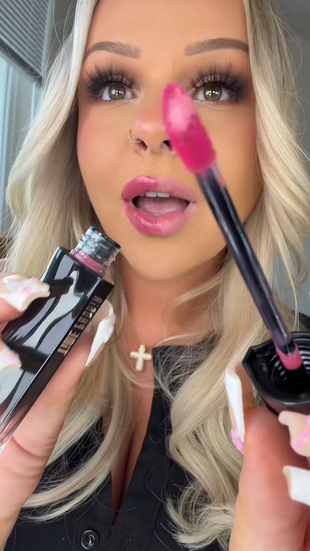 VS Angels lip stain Lipgloss 💕✨in the shade 03🎀 so beautiful! The perfect shade of pink ✨🎀