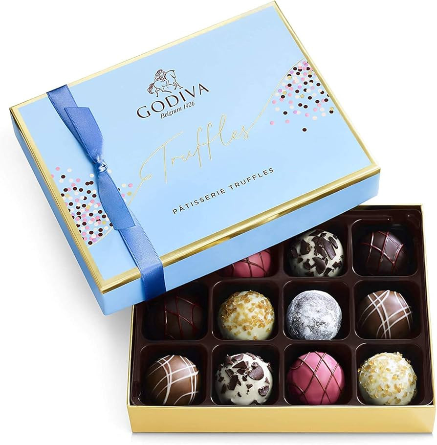 Godiva Chocolatier Patisserie Dessert Chocolate Truffle Gift Box, Mother's Day Gift Basket, for G... | Amazon (US)