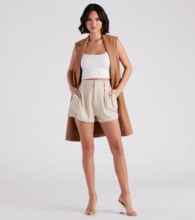 A Classic Chic Choice Trouser Shorts | Windsor Stores