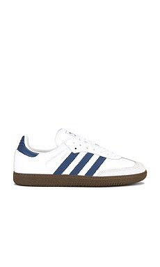 adidas Originals Samba OG in Footwear White, Preloved Ink, & Dash Grey from Revolve.com | Revolve Clothing (Global)