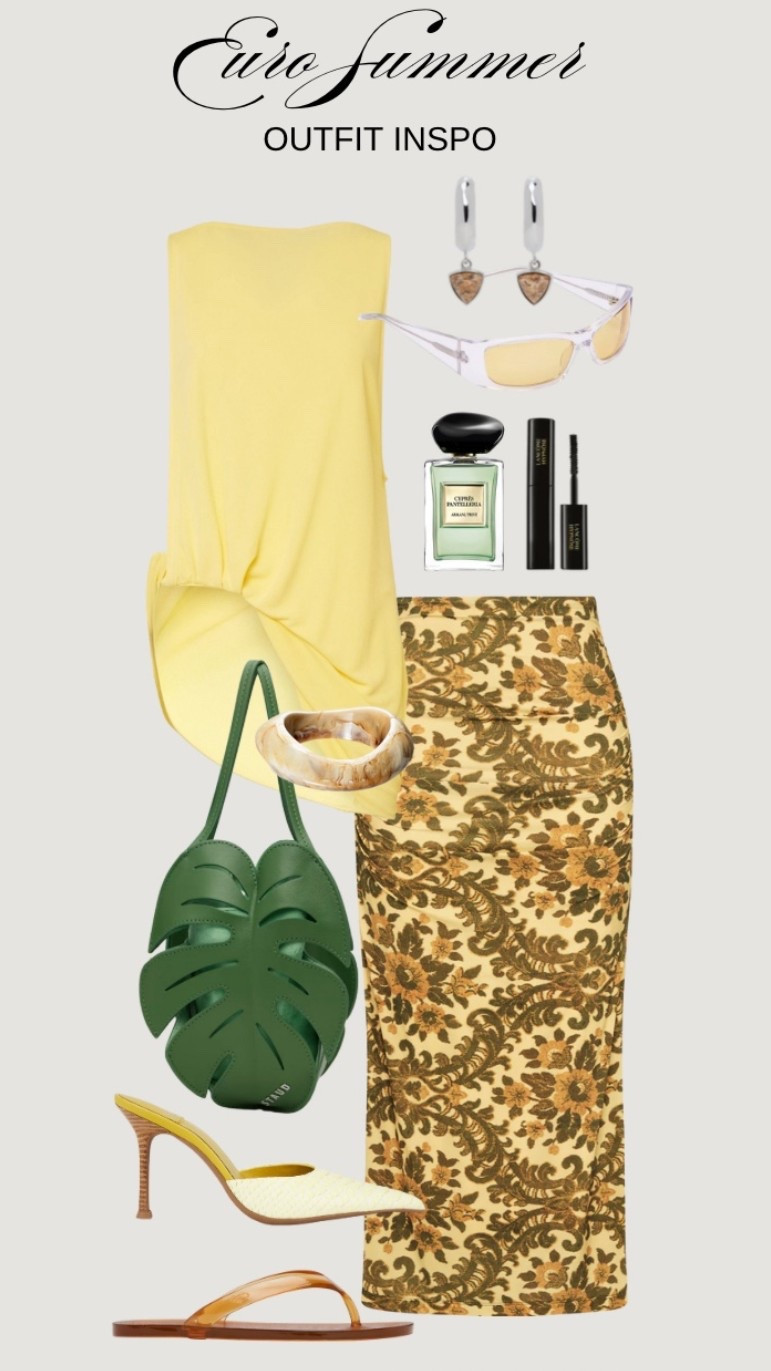 Another Euro summer outfit I’d love to wear! Styling this gorgeous midi skirt from Sir the label! Loving the yellow green and brown in this combination! 

#LTKtravel #LTKstyletip #LTKaustralia