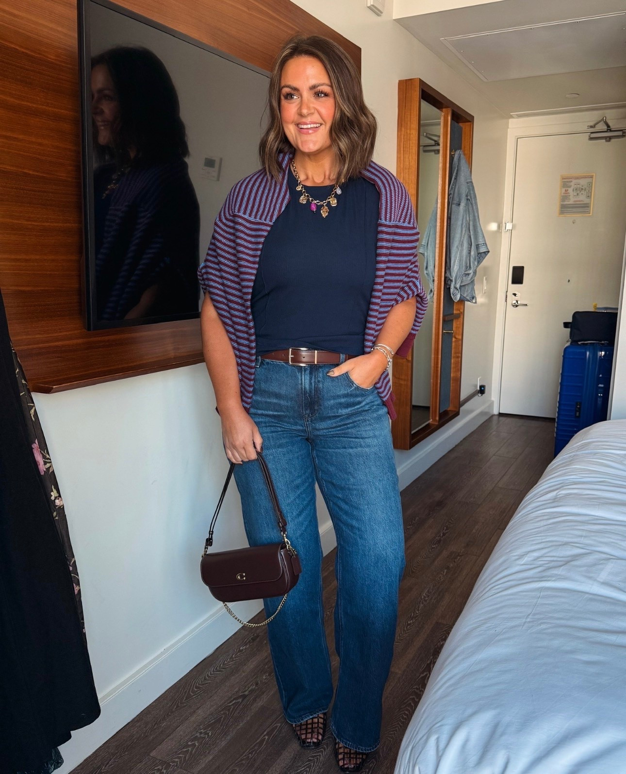 Elevated fall outfit! 

Fall fashion, fall outfit, midsize fashion, casual outfit, chic outfit