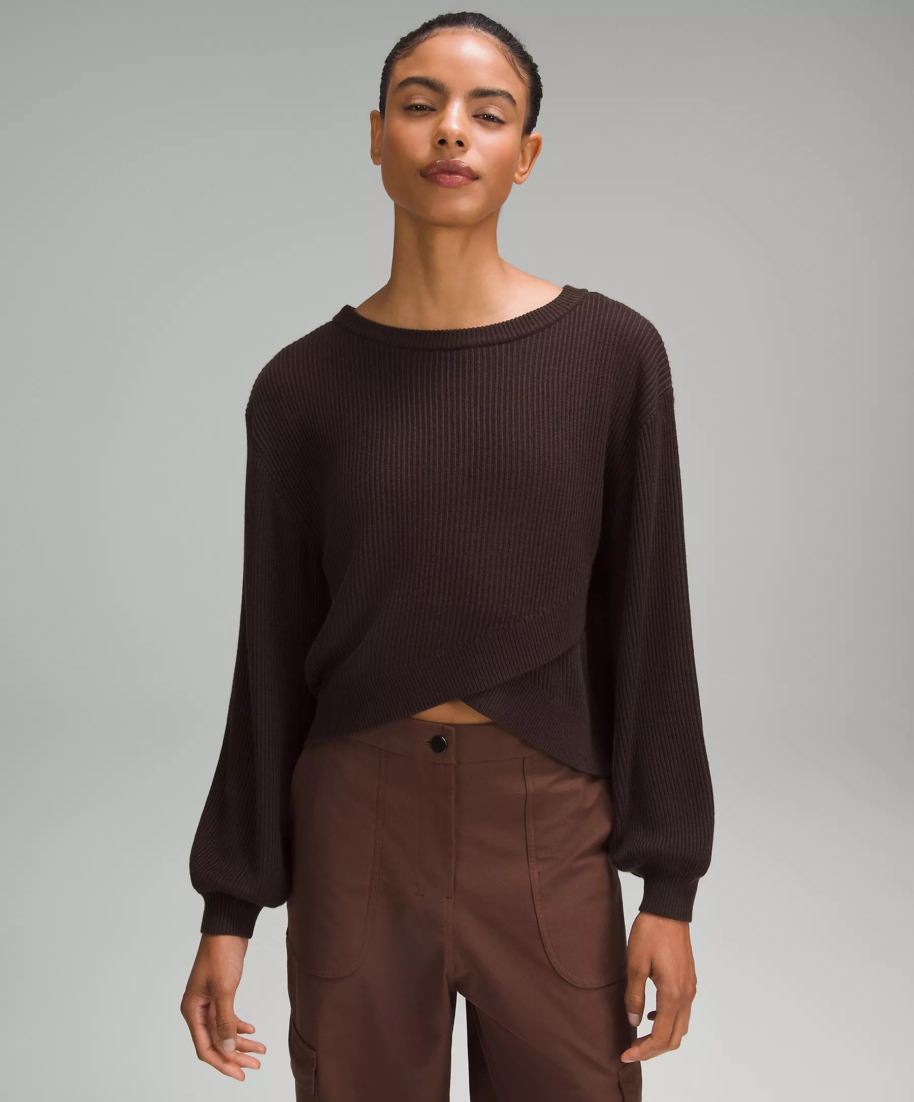 Reversible Crossover Sweater | Women's Sweaters | lululemon | Lululemon (US)