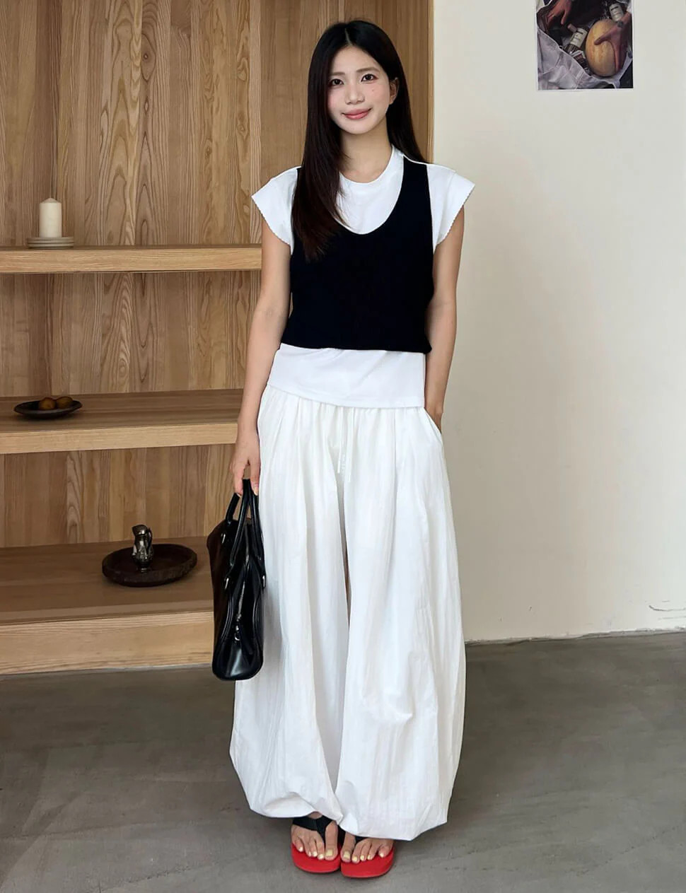 Eyelet-Trim Balloon Pants | Pixie Market