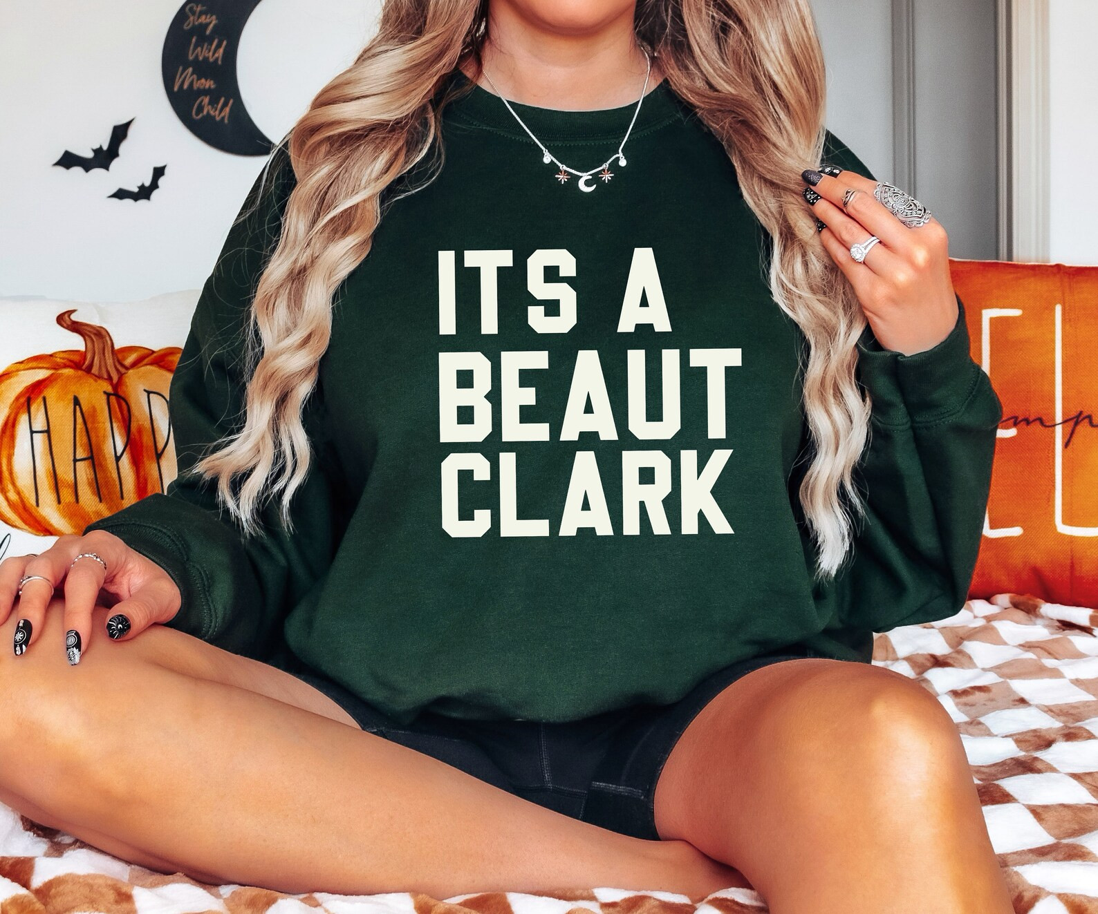 Its A Beaut Clark Christmas Sweatshirt, Funny Christmas Shirt for Women Merry Christmas Crewneck ... | Etsy (US)