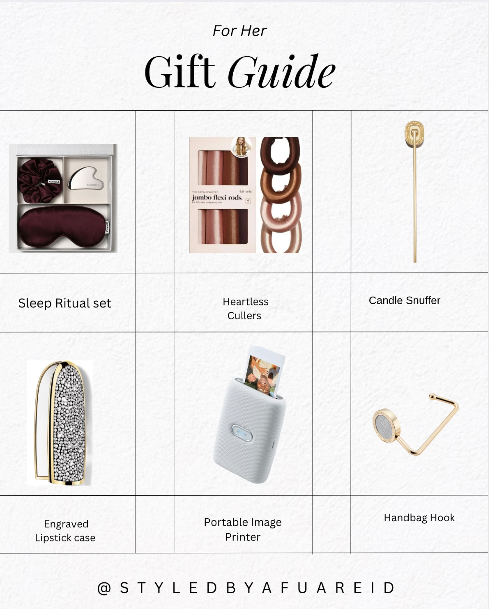 Gifts For Her 

#LTKbeauty #LTKgiftguide #LTKskincare