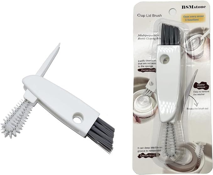 Tiny Cleaning Brush-Mini Multi-Functional Crevice Cleaning Brush, Water Bottle Cleaning Tools for... | Amazon (US)