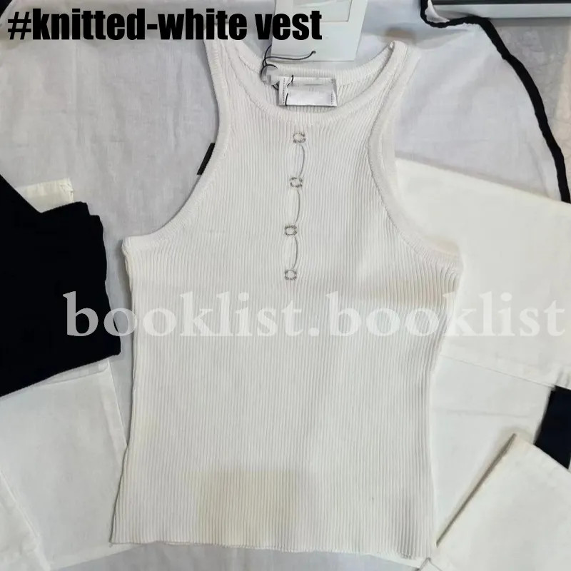 New Fashion Clothing knited Sweater Vest Fashion Designer CC diamond button For Women On Size | DHGate