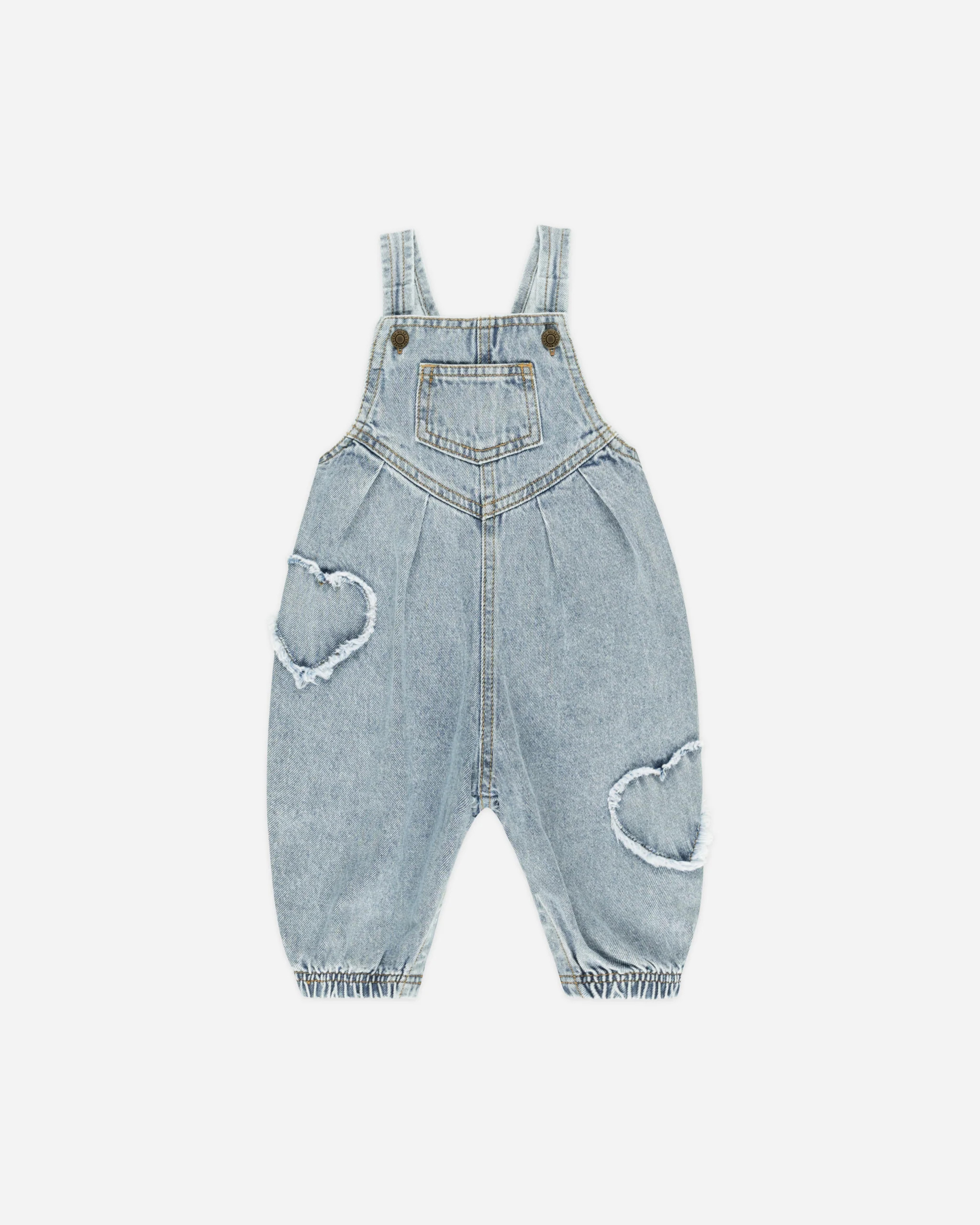 Vintage Overall || Light Washed Denim | Rylee + Cru