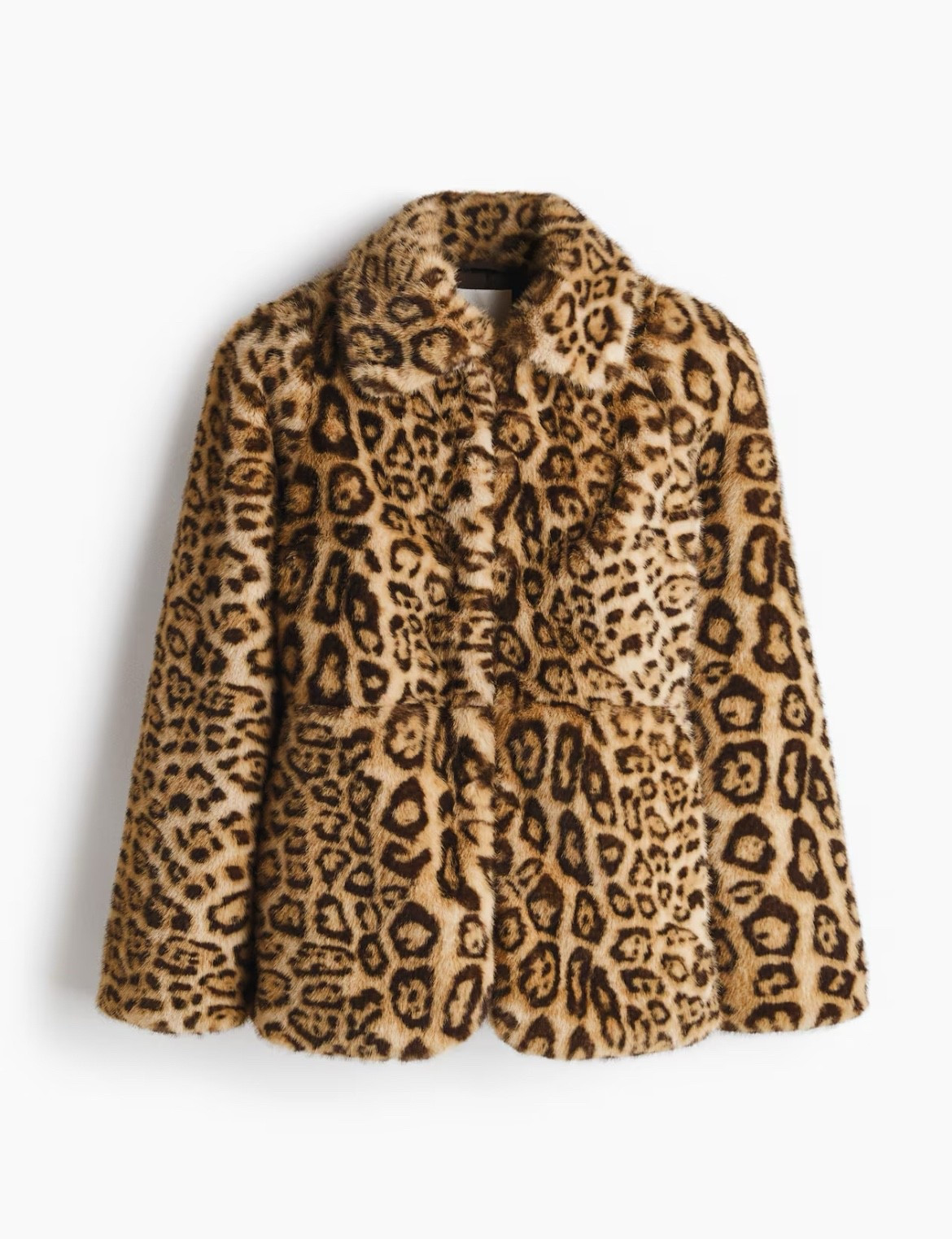 Leopard print faux fur jacket 

#LTKSeasonal #LTKFindsUnder100
