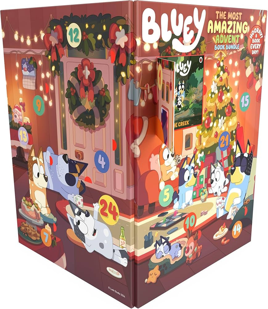 Bluey: The Most Amazing Advent Calendar Book Bundle | Amazon (US)