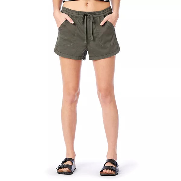 Juniors' UNIONBAY Delaney Stretch Twill Shorts | Kohl's