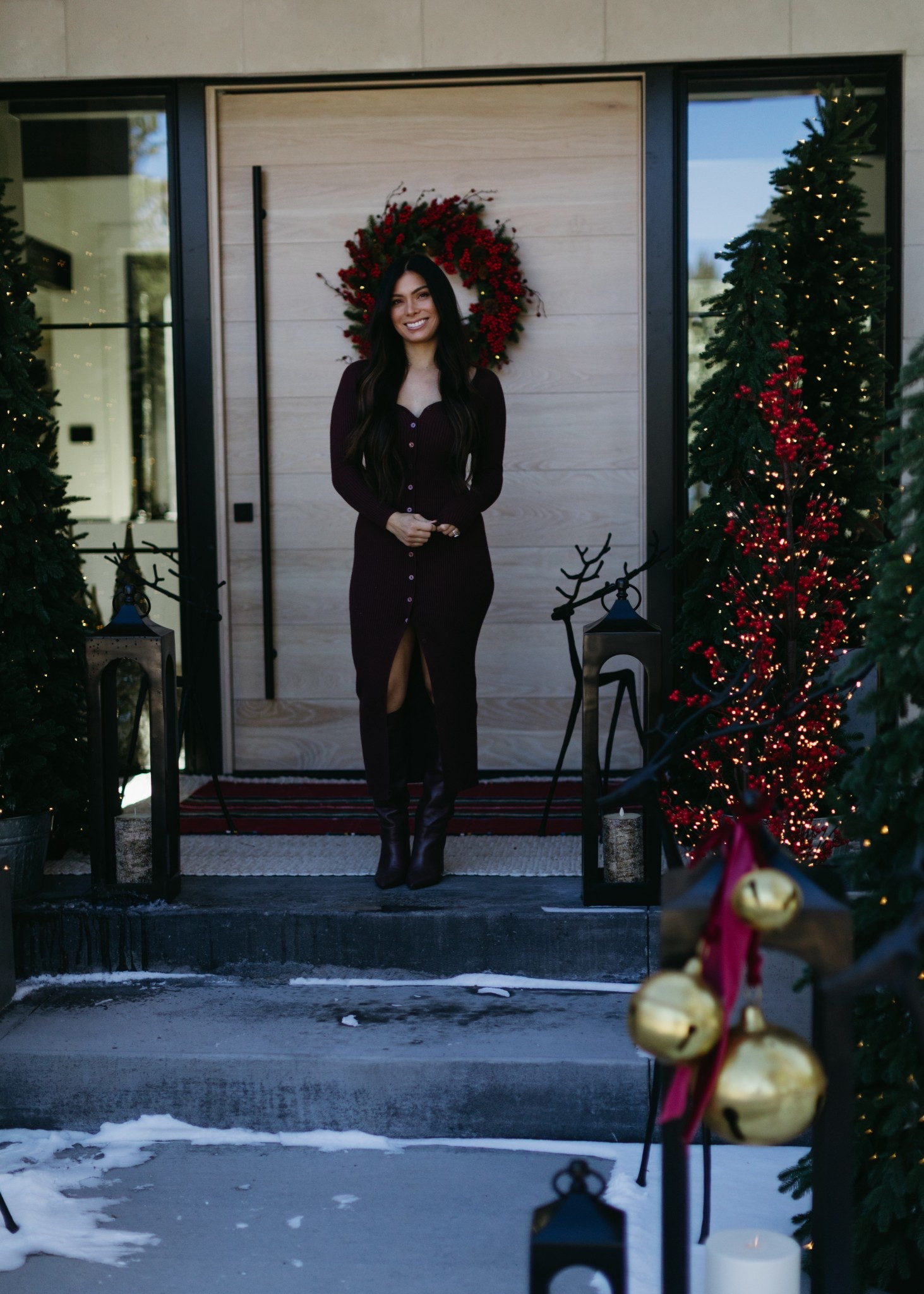 Sweater dress linked below! This would be so cute for a winter date night or even Valentine’s Day. Linking similar boots, this exact pair took so long to get here!

#LTKHome #LTKSeasonal #LTKHoliday