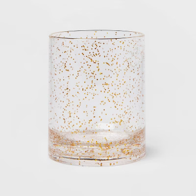 14oz Plastic Gold Fleck Glass - Threshold™ | Target