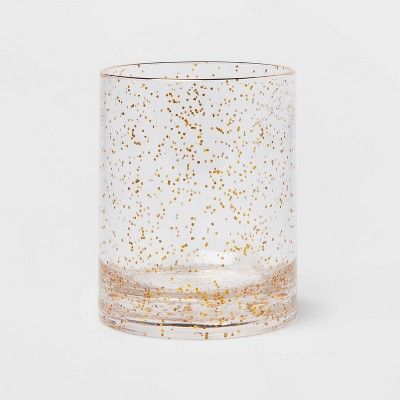 14oz Plastic Gold Fleck Glass - Threshold&#8482; | Target