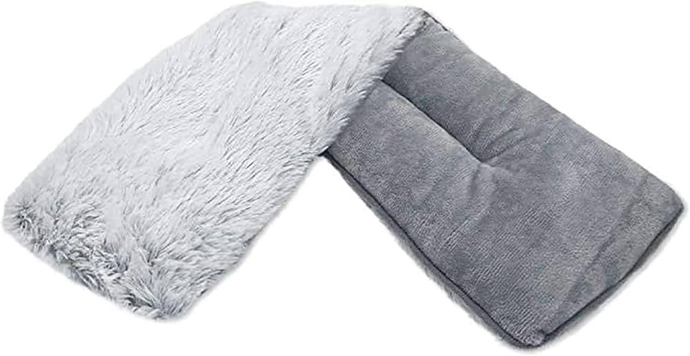 Warmies Marshmallow Gray Microwavable Therapeutic Neck Wrap Lavender Scented, Chill in a Freezer ... | Amazon (US)