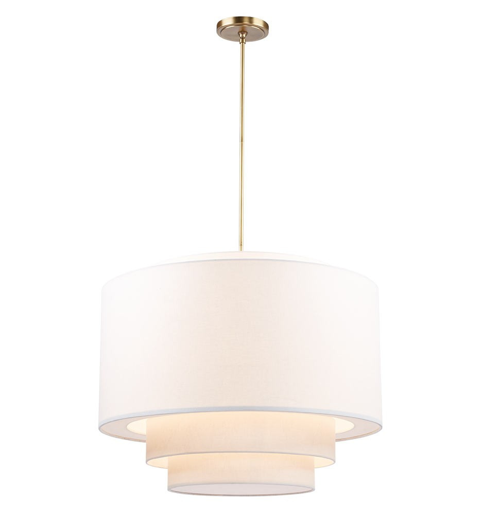 30" Tiered Drum Pendant | Rejuvenation