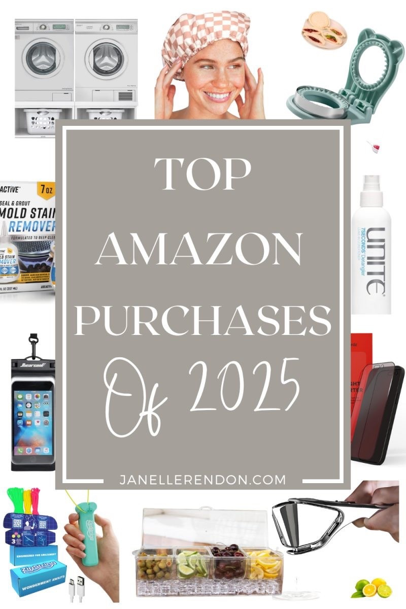My favorite things I purchased from Amazon in 2025! As always - a random list - but I stand by these picks!

#LTKmomlife #LTKHome