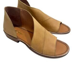 new Free People 39 1/2 Mont Blanc asymmetrical sandal peep toe boot 3029 | Poshmark