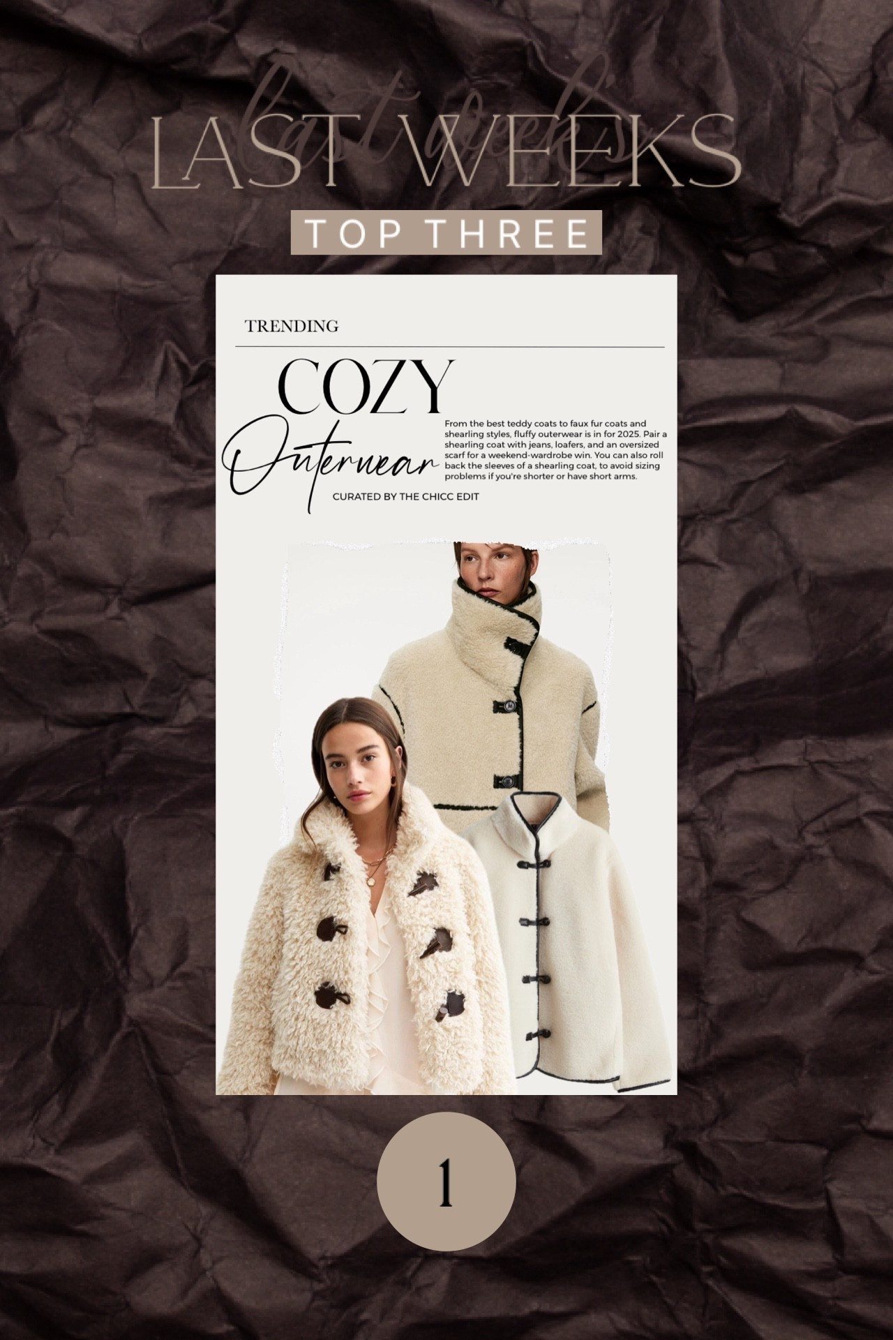 Cozy outerwear 🤍

𝐻𝒾𝒾𝒾, 𝓁𝑜𝓋𝑒𝓁𝓎! 𝐹𝑜𝓁𝓁𝑜𝓌 𝓂𝓎 𝓈𝒽𝑜𝓅, 𝒶𝓃𝒹 𝑔𝑒𝓉 𝓂𝓎 𝑒𝓍𝒸𝓁𝓊𝓈𝒾𝓋𝑒 𝒶𝓅𝓅-𝑜𝓃𝓁𝓎 𝒸𝑜𝓃𝓉𝑒𝓃𝓉! 𝒮𝑜 𝑔𝓁𝒶𝒹 𝓎𝑜𝓊'𝓇𝑒 𝒽𝑒𝓇𝑒. 

chic, aesthetic, minimalist style, home, decor, ootd, dupe, y2k, boho, Amazon, Amazon fashion, Amazon home, Amazon beauty, winter home, winter decor, winter interior, winter fashion, winter style, holiday, seasonal, New Year’s Eve, happy new year #outerwear #coat #jacket #wintercoat #textured 

#LTKootd #LTKOver40 #LTKFindsUnder100