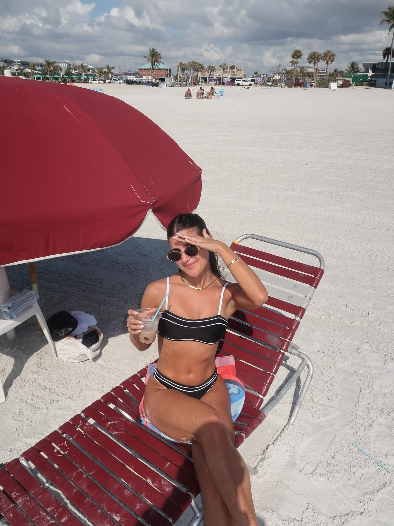 Black stripe swimsuit🖤

#LTKtravel #LTKstyletip #LTKswimwear