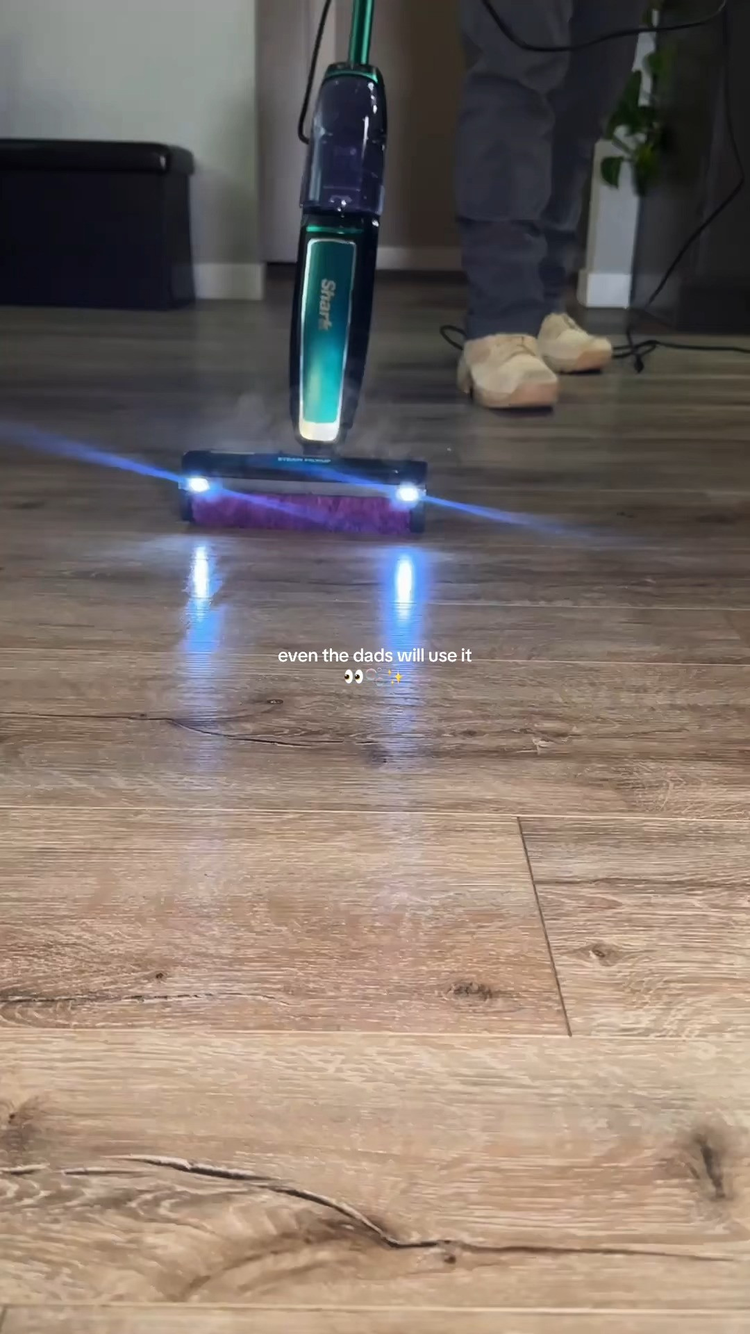 😂 He told me to get something nice, so I bought a steam mop to save myself time… now he’s the one using it 

 #LTKU #LTKHome #LTKSaleAlert