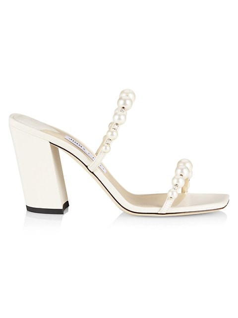 Amara Leather Embellished Mules | Saks Fifth Avenue