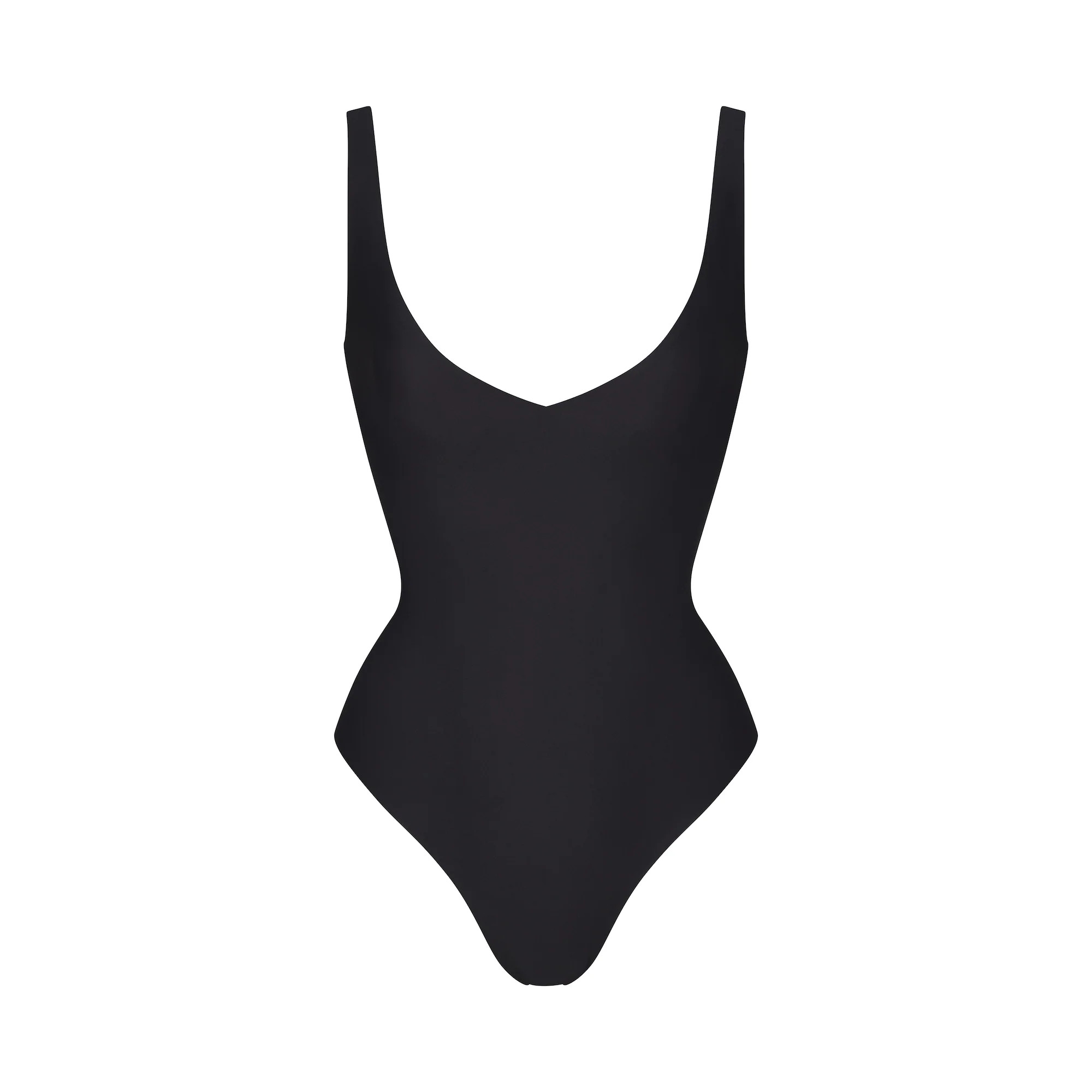 UNLINED PLUNGE THONG BODYSUIT | SKIMS (US)