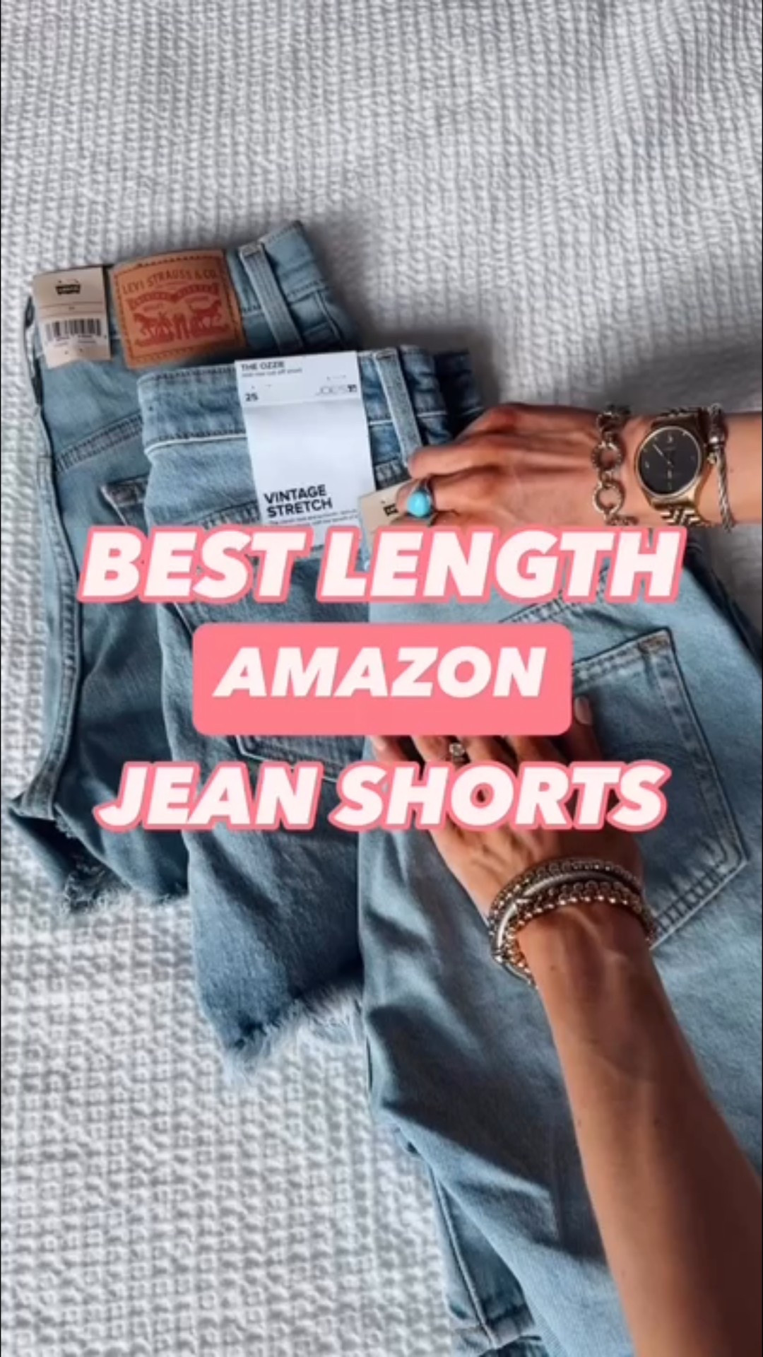 Jean shorts | Amazon fashion | shorts | denim | Levi’s | spring break | vacation outfit 

#LTKootd #LTKSeasonal #LTKTravel