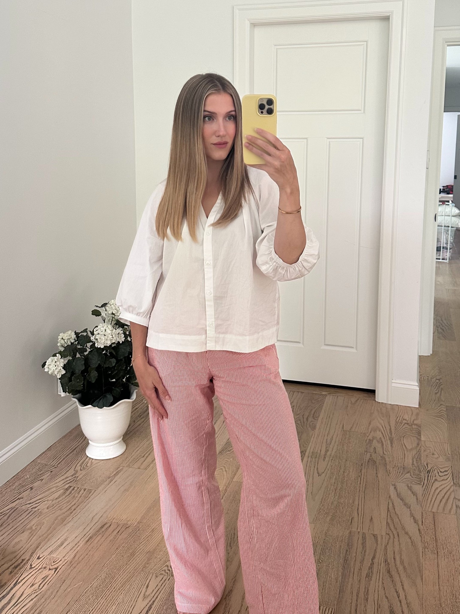 Seersucker pants of the summer 

#LTKsummer #LTKmodest #LTKpetite